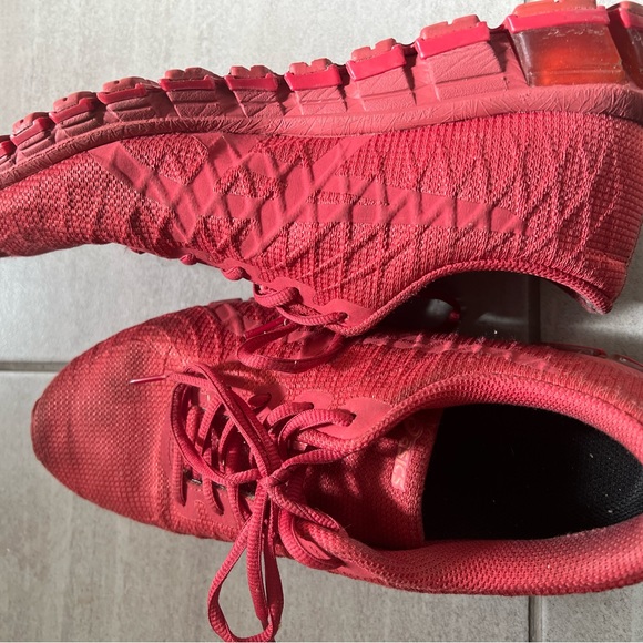 Red ASICS Shoes - Picture 6 of 9